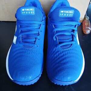 new balance fuelcell fuse v4 turf trainer softball women’s size 5.5 blue